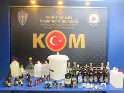 Çankırı'da Sahte İçki Baskını: 5 Gözaltı