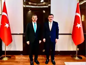 ÇAKÜ Rektörü, Yılmaz'ı Ziyaret Etti