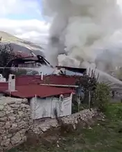 Çankırı'da Ev Yangını:  Kullanılamaz Hale Geldi