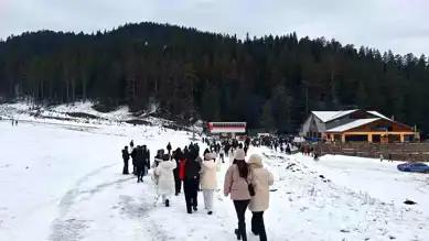 Çankırı Öğrencileri Ilgaz Dağı'nda Kar Keyfi Yaptı!
