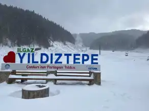 Dağ Eteklerindeki Kayak Merkezinde Sezon Başladı!