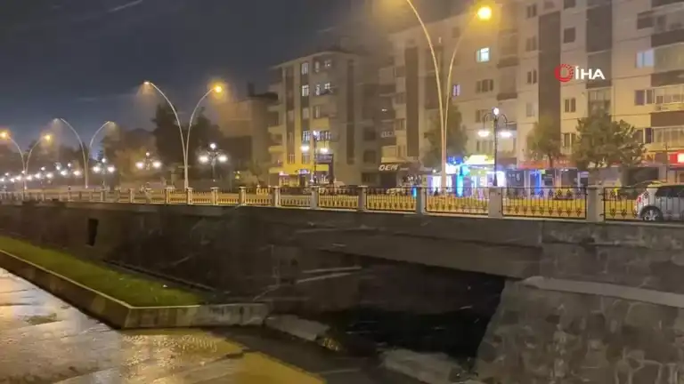 İl Merkezinde Kar Yağışı Başladı