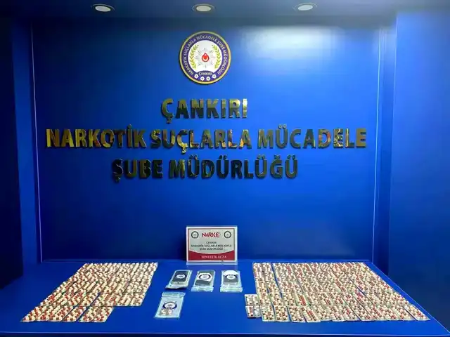 Çankırı'da 1407 Uyuşturucu Hapı Ele Geçirildi