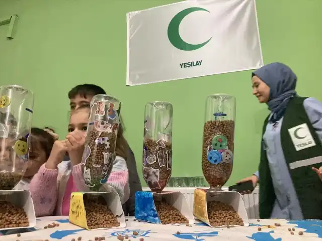 Yeşilay'dan Çocuklara Hayvan Dostu Atölye